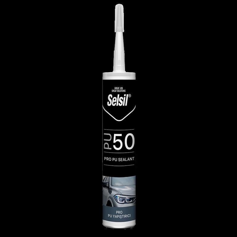SELSİLSelsil Mastik Siyah Pu 50 Shorea 280 Ml
