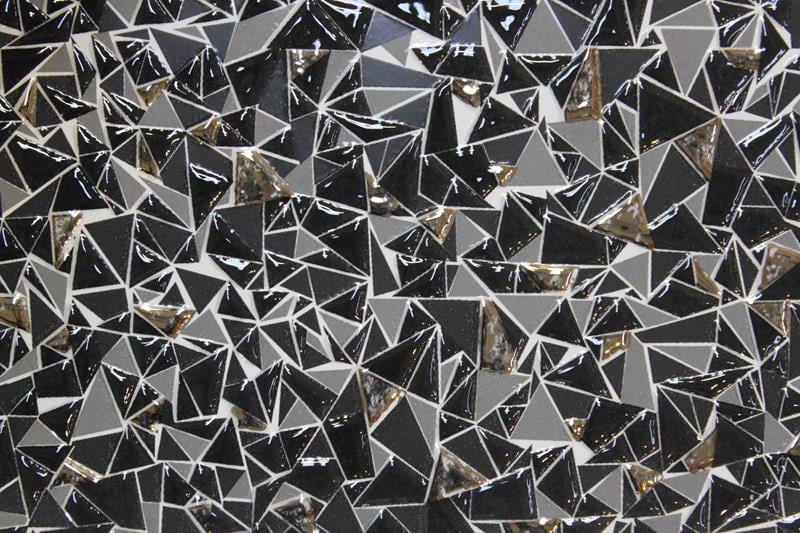 Seramiksan Dekor 20*60 Origami Siyah (4) Seramik