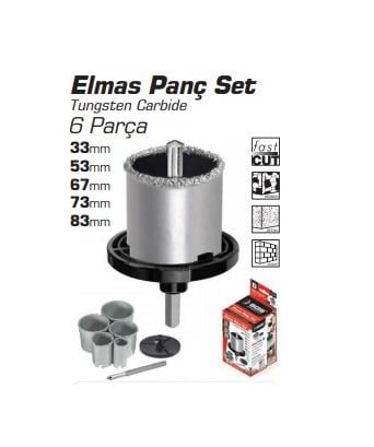 SGS Elmas Panç Set 6 Parça