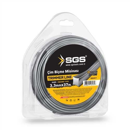 SGSSGS Tırpan Misinası 3.3 mm Gri 37 Mt