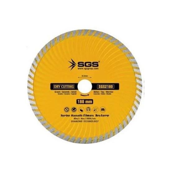 SGS Turbo Kanallı Elmas Testere 115mm