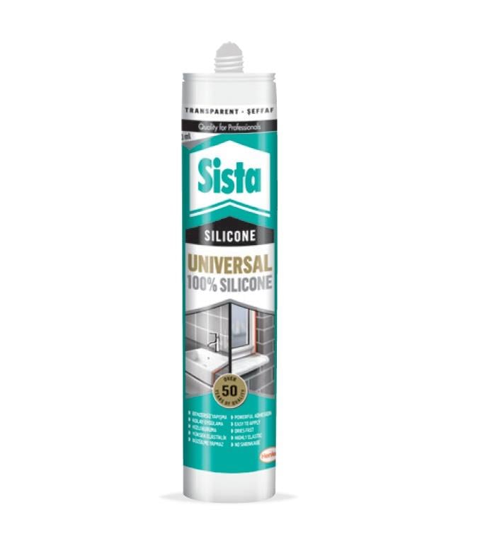 Sista Universal Silikon Şeffaf 280 ml