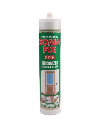 SOMAFİXSomafix Akrilik Silikonize Mastik Bej 500 gr