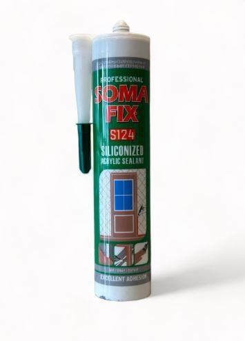 SOMAFİXSomafix Akrilik Silikonize Mastik Gri 500 gr