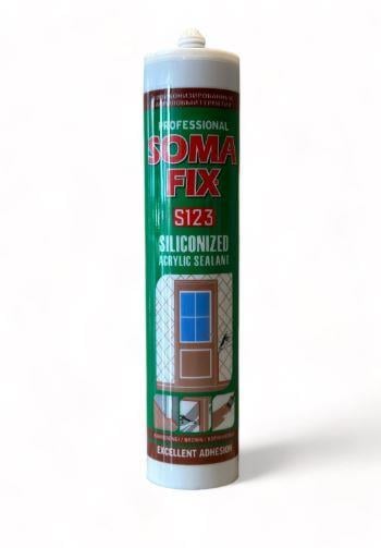 SOMAFİXSomafix Akrilik Silikonize Mastik Kahverengi 500gr