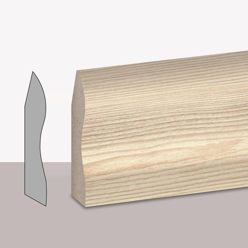 VarioSonsuz Akçam Süpürgelik 6 cm (1Boy.2.8Mt)