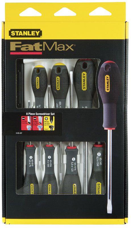 Stanley 065437 Fatmax Tornavida Takımı 8 Parça