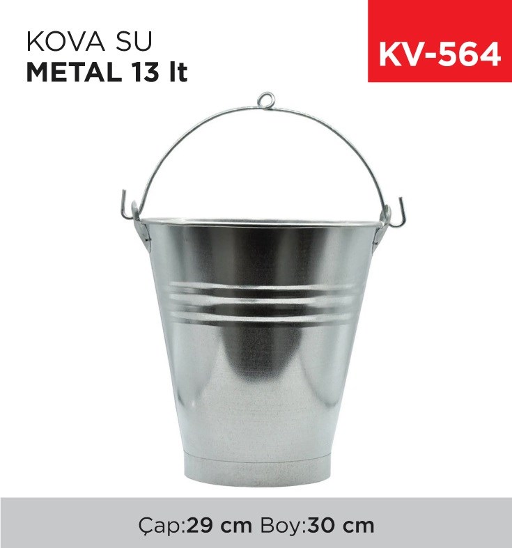 DiğerSu Kovası Metal 13 Lt No 34