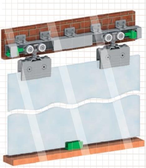 Sürgü SCK-40 Kg.Sürme Cam Kapı
