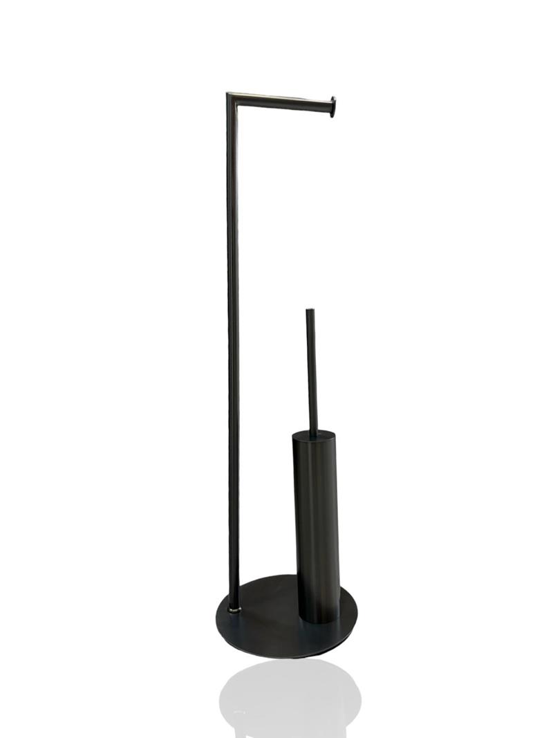 System Hareketli Wc Set Füme Saten