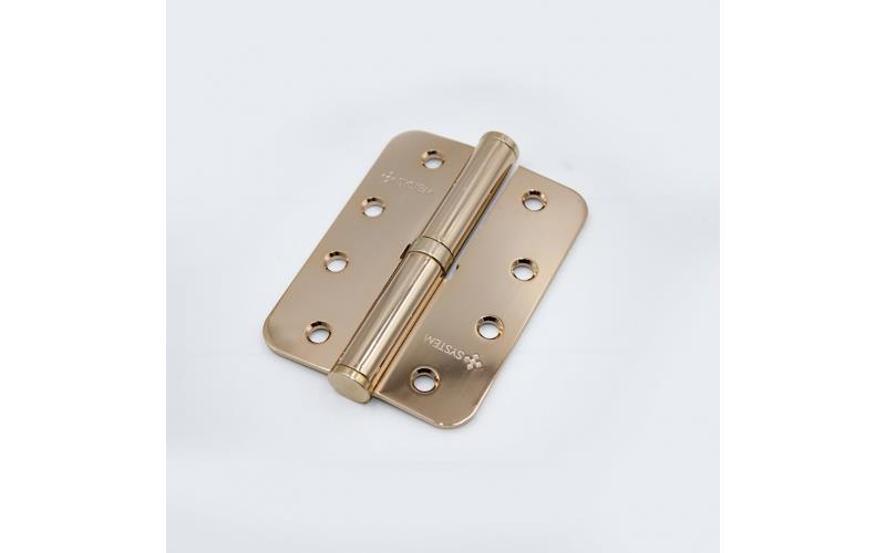 System Okka Menteşe 10 cm 3 mm Altın Sol