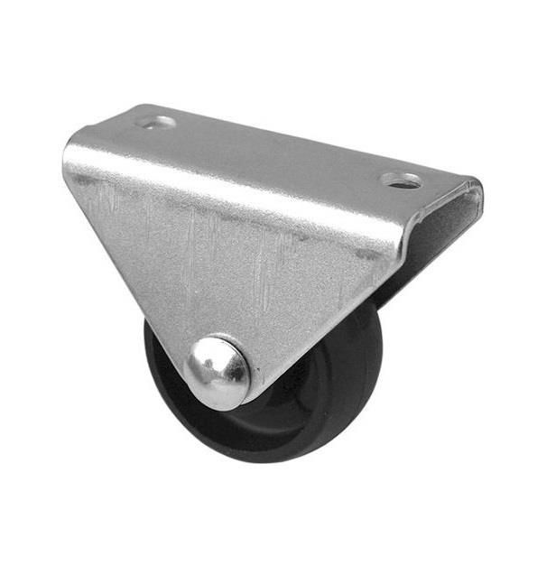 Tekerlek Sabit Siyah Çap 30 mm