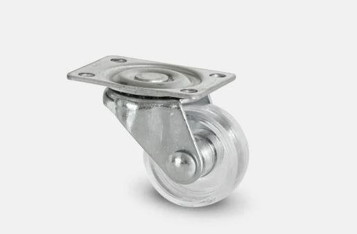 Tekerlek Tablalı Döner Şeffaf Çap 30 mm