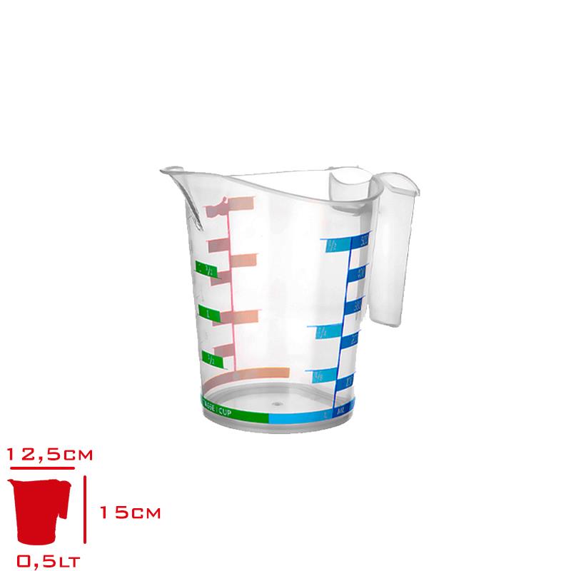 LEVA HOUSETitiz Ölçü Kabı 500 ml AP-9059