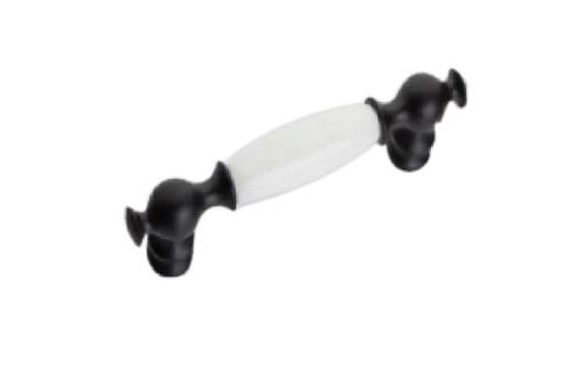 Tomurcuk Porselen Kulp 096 mm Siyah Desensiz 000