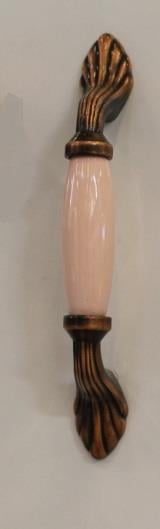 TOMURCUKTomurcuk Porselen Kulp 128 F.Bakır Desensiz Pembe
