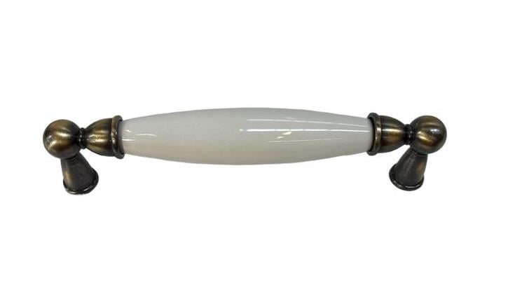 Tomurcuk Porselen Kulp 128 mm Beyaz