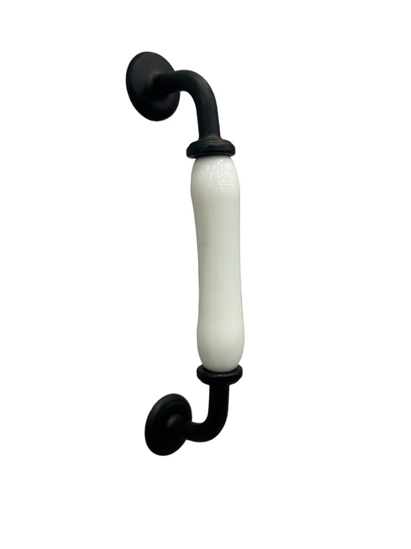 Tomurcuk Porselen Kulp 128 mm Siyah Desensiz