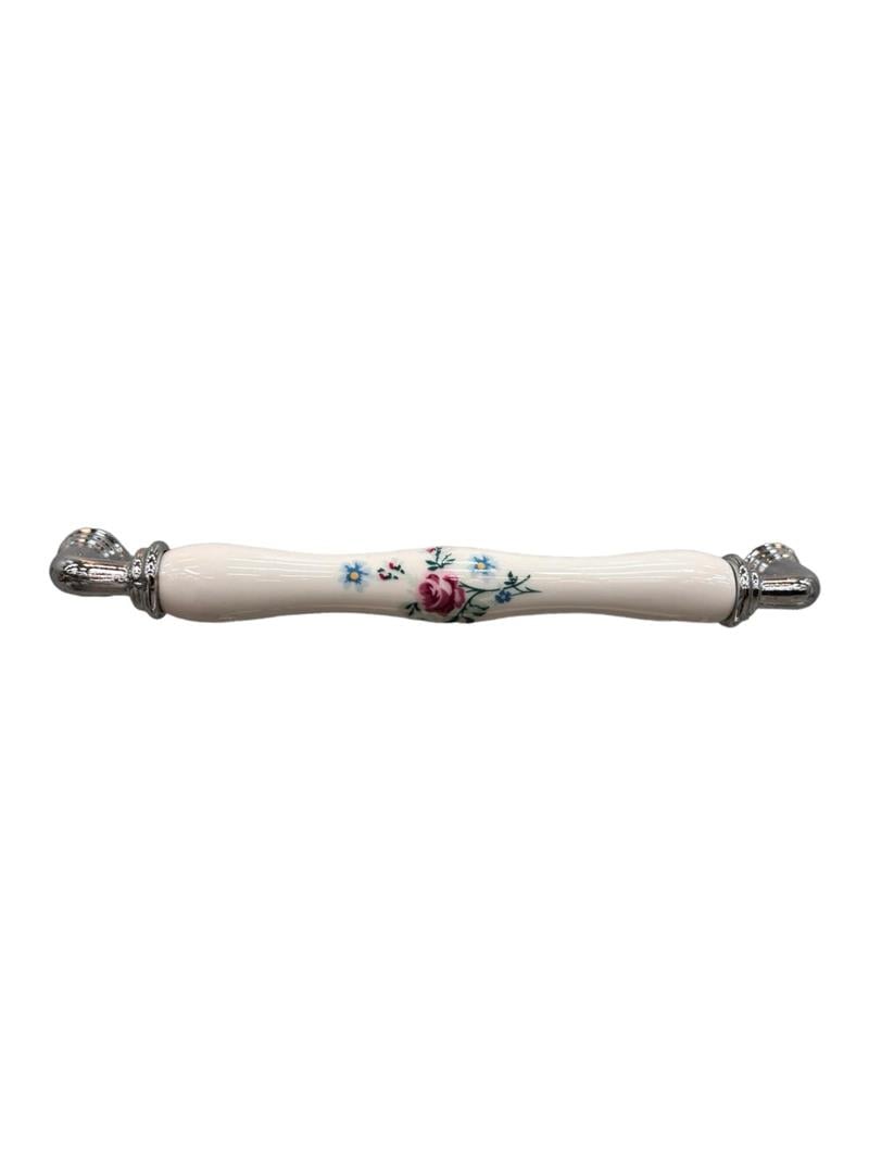 Tomurcuk Porselen Kulp 160 mm Krom Desen 317 