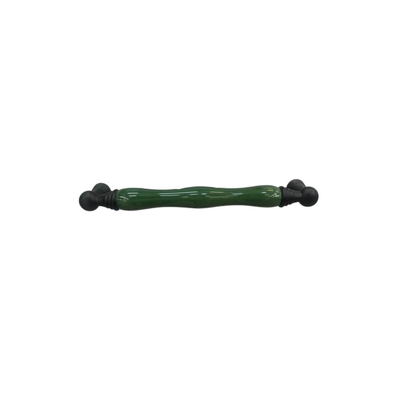 Tomurcuk Porselen Kulp 160 mm siyah desensz yeşil