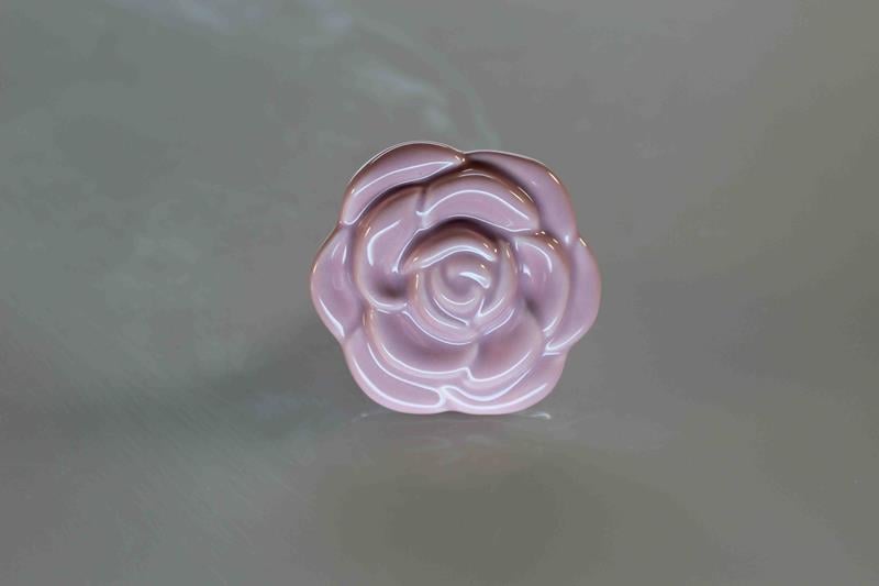 TOMURCUKTomurcuk Porselen Kulp Düğme Gül Pembe 04 