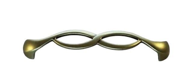 Top İmpex Kulp Antik Bronz Yonca 128 mm