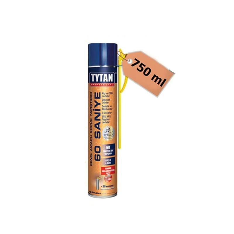 TYTANTytan 60 Saniye Pu Köpük Yapıştırıcı 750ml