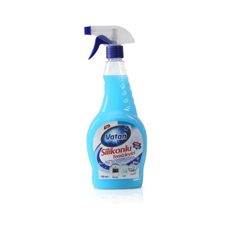 VATANVatan Silikonlu Cam Temizleyici Blue 750 ml
