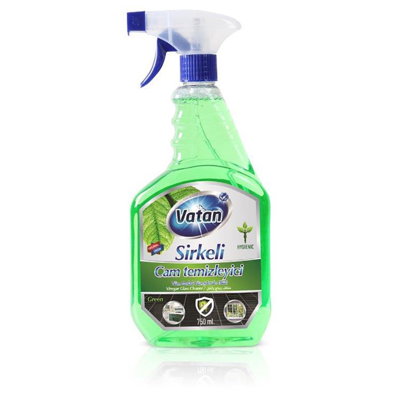 VATANVatan Sirkeli Cam Temizleyici Green 750 ml