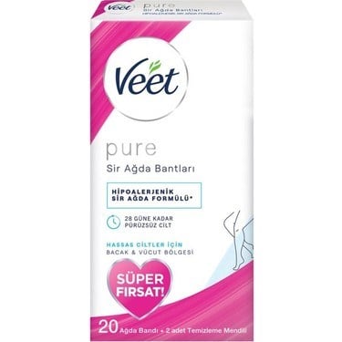AİRWİCKVeet Pure Ağda Bandı Promo 20 li