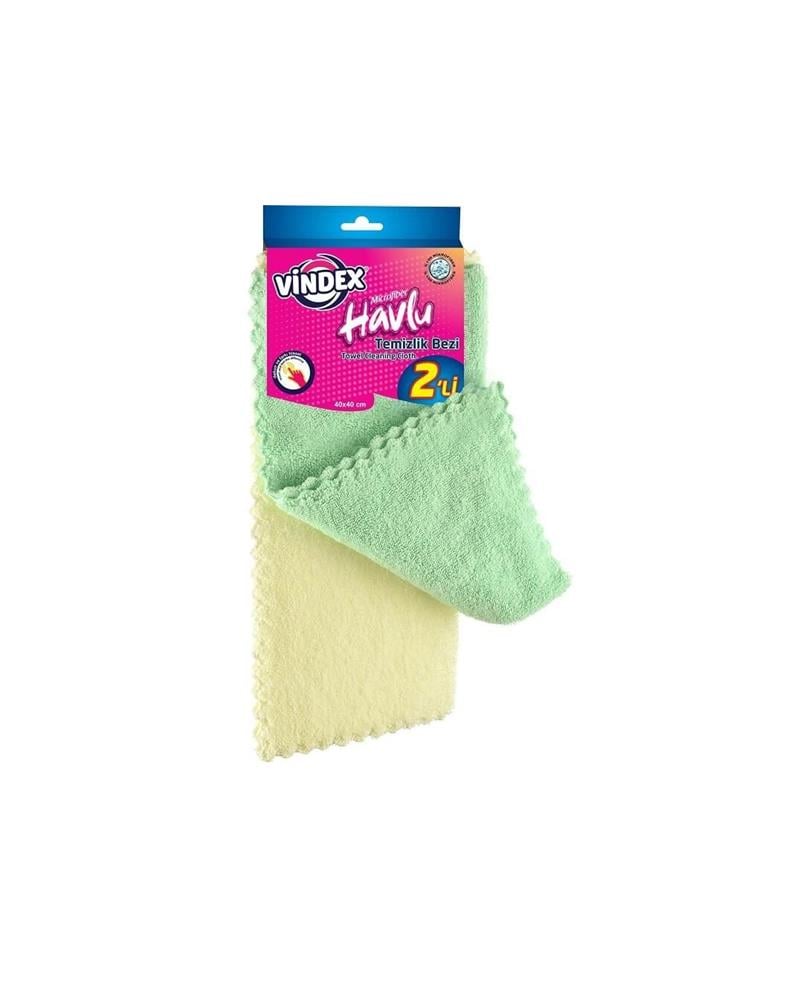 Vindex Mikrofiber Havlu Bez  2 li