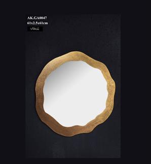 Ahşap Duvar Aynası