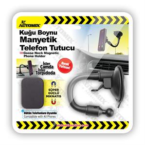 Automix Kuğu Boynu Manyetik Telefon Tutucu