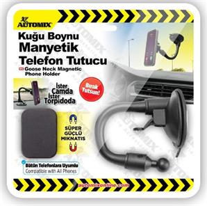 Automix Kuğu Boynu Manyetik Telefon Tutucu
