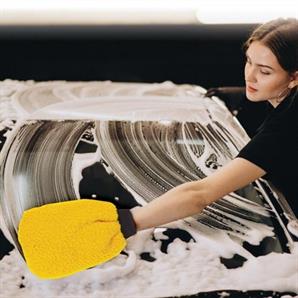 Automix Mikrofiber Köpürtme Ve Parlatma Eldiveni