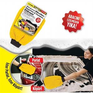 Automix Mikrofiber Köpürtme Ve Parlatma Eldiveni