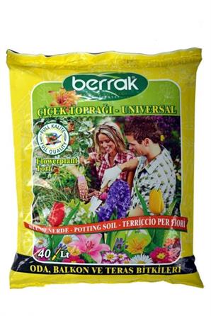Berrak 40 Lt Kullanıma Hazır Torf Toprak