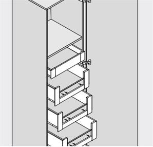 Blum Clip 155 Derece 0 Açılım Düz Menteşe