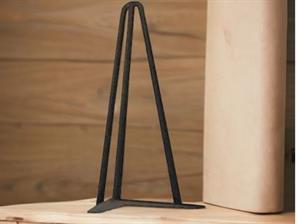 Borulu 40 cm Kafes Ayak 10*1,2mm Siyah