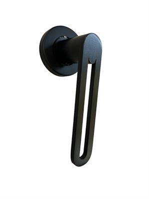 Condi Kapı Kolu Oda Statik Siyah