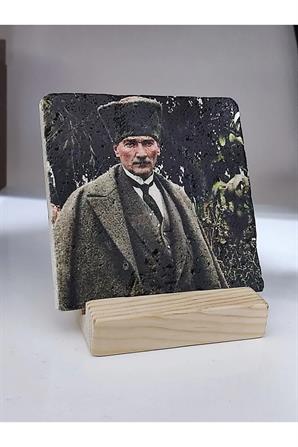 Doğal Taş Masa Dekoru Atatürk1