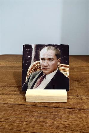 Doğal Taş Masa Dekoru Atatürk4