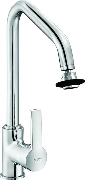 ECA Delta Tek Gövde Eviye Bataryası Krom 