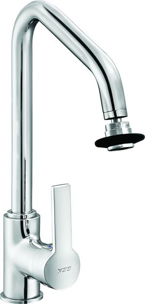 ECA Delta Tek Gövde Eviye Bataryası Krom 