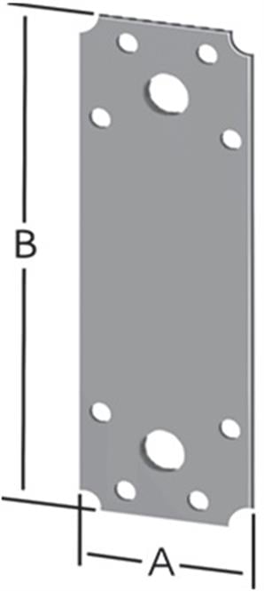 Ermo 40*40 Düz Gönye 