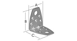 Ermo 40*50*50 Oval Köşebent
