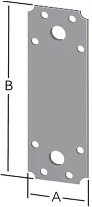 Ermo 45*160 Düz Gönye