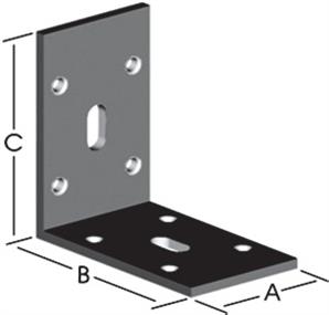 Ermo 60*100*100 Ağır Yük Köşebent
