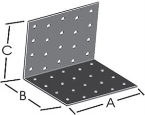 Ermo 80*60*60 Köşebent 90