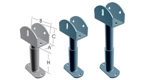 Ermo Ayarlı Panel Ayağı